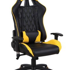 Кресло компьютерное BRABIX "GT Master GM-110" (черное/желтое) 531927 в Камышлове - kamyshlov.mebel24.online | фото