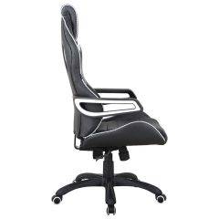 Кресло компьютерное BRABIX Techno Pro GM-003 (экокожа черное/серое, вставки серые) 531814 в Камышлове - kamyshlov.mebel24.online | фото 3