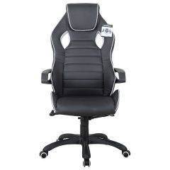 Кресло компьютерное BRABIX Techno Pro GM-003 (экокожа черное/серое, вставки серые) 531814 в Камышлове - kamyshlov.mebel24.online | фото 5
