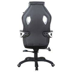 Кресло компьютерное BRABIX Techno Pro GM-003 (экокожа черное/серое, вставки серые) 531814 в Камышлове - kamyshlov.mebel24.online | фото 8