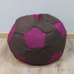 Кресло-мешок Мяч S (Savana Chocolate-Savana Berry) в Камышлове - kamyshlov.mebel24.online | фото