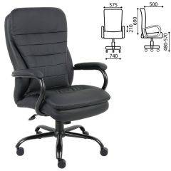 Кресло офисное BRABIX PREMIUM "Heavy Duty HD-001" (черный) 531015 в Камышлове - kamyshlov.mebel24.online | фото