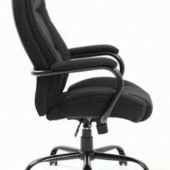 Кресло офисное BRABIX "Heavy Duty HD-002" (ткань/черное) 531830 в Камышлове - kamyshlov.mebel24.online | фото 1