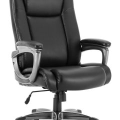 Кресло офисное BRABIX PREMIUM "Solid HD-005" (рециклированная кожа, черное) 531941 в Камышлове - kamyshlov.mebel24.online | фото