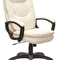 Кресло офисное BRABIX PREMIUM "Trend EX-568", экокожа, бежевое, 532102 в Камышлове - kamyshlov.mebel24.online | фото