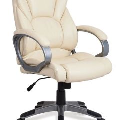 Кресло офисное BRABIX "Eldorado EX-504", экокожа, бежевое, 531167 в Камышлове - kamyshlov.mebel24.online | фото
