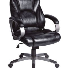Кресло офисное BRABIX "Eldorado EX-504", экокожа, черное, 530874 в Камышлове - kamyshlov.mebel24.online | фото