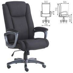 Кресло офисное BRABIX "Solid HD-005" (ткань/черное) 531822 в Камышлове - kamyshlov.mebel24.online | фото