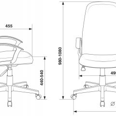 Кресло руководителя Бюрократ CH-808LT/#B черный 3C11 в Камышлове - kamyshlov.mebel24.online | фото 4