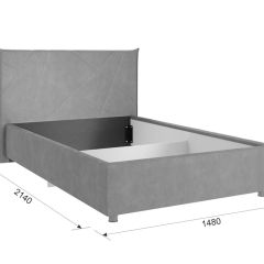 КВЕСТ Каркас кровати 1200 в Камышлове - kamyshlov.mebel24.online | фото 3