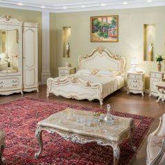 Кровать 1600 Мона Лиза (крем) в Камышлове - kamyshlov.mebel24.online | фото 5