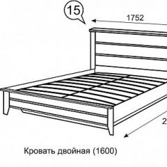 Кровать 1600 с ПМ София 15 в Камышлове - kamyshlov.mebel24.online | фото 3