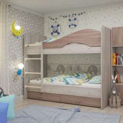 Кровать 2-х ярусная Мая с ящиками (800*1900) в Камышлове - kamyshlov.mebel24.online | фото 8