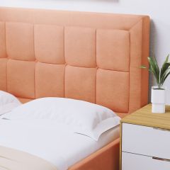 Кровать Адриана Люкс Решетка+ПМ (1200) *БЕЗ ДНА в Камышлове - kamyshlov.mebel24.online | фото 2