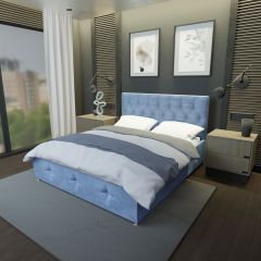 Кровать Афины Решетка+ПМ (1400) *БЕЗ ДНА в Камышлове - kamyshlov.mebel24.online | фото