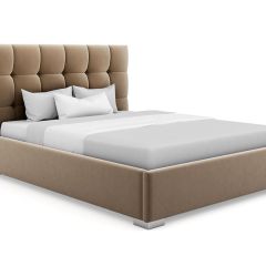 Кровать Асти интерьерная +основание (120х200) в Камышлове - kamyshlov.mebel24.online | фото