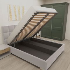 Кровать Асти интерьерная +основание/ПМ/бельевое дно (160х200) в Камышлове - kamyshlov.mebel24.online | фото 2