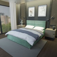 Кровать Аврора Решетка+ПМ+Дно (1200) в Камышлове - kamyshlov.mebel24.online | фото