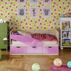 Кровать Бабочки (Сиреневый металлик) 1600 в Камышлове - kamyshlov.mebel24.online | фото