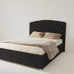 Кровать Берлин без основания 1400 (экокожа кольт ч) в Камышлове - kamyshlov.mebel24.online | фото