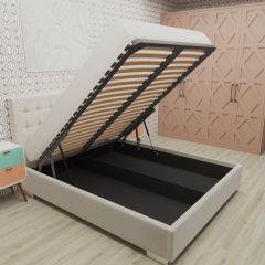 Кровать Брауни интерьерная +основание/ПМ/бельевое дно (180х200) в Камышлове - kamyshlov.mebel24.online | фото 2