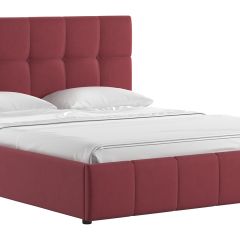 Кровать двойная Хлоя 160 + ортопед + ПМ + дно (арт. Макс 325 (ягодный)) в Камышлове - kamyshlov.mebel24.online | фото