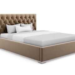 Кровать Ева интерьерная +основание (160х200) в Камышлове - kamyshlov.mebel24.online | фото 7