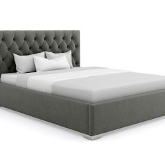 Кровать Ева интерьерная +основание (90х200) в Камышлове - kamyshlov.mebel24.online | фото 9