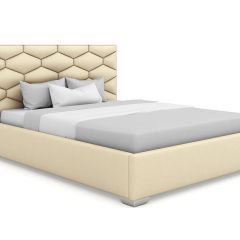 Кровать Коралл интерьерная +основание (120х200) в Камышлове - kamyshlov.mebel24.online | фото 4