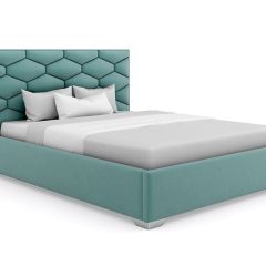 Кровать Коралл интерьерная +основание (120х200) в Камышлове - kamyshlov.mebel24.online | фото 17