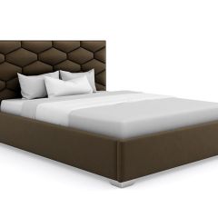 Кровать Коралл интерьерная +основание (80х200) в Камышлове - kamyshlov.mebel24.online | фото 8