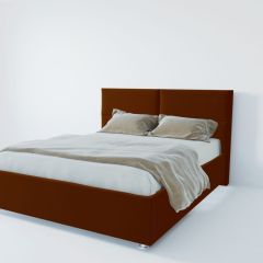 Кровать Корсика с ПМ 800 (велюр бордо) в Камышлове - kamyshlov.mebel24.online | фото 2