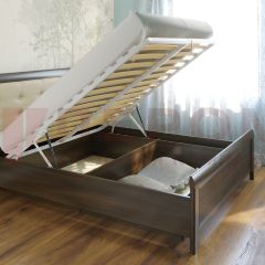 Кровать КР-1034 с мягким изголовьем в Камышлове - kamyshlov.mebel24.online | фото 6