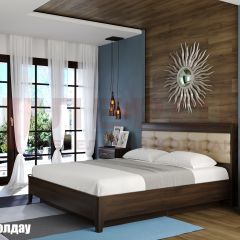 Кровать КР-1074 с мягким изголовьем в Камышлове - kamyshlov.mebel24.online | фото 3