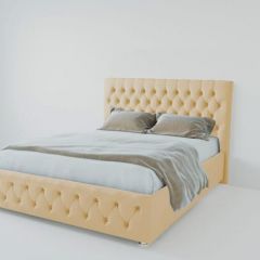 Кровать Версаль 900 без основания (экокожа бежевый) в Камышлове - kamyshlov.mebel24.online | фото