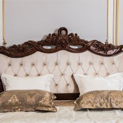Кровать с мягким изголовьем Афина 1800 (караваджо) в Камышлове - kamyshlov.mebel24.online | фото 4