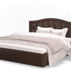 Кровать Стелла 1200 + Основание (Лесмо brown) коричневый в Камышлове - kamyshlov.mebel24.online | фото