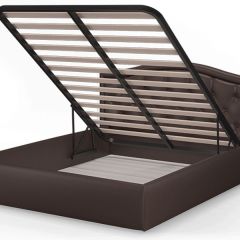 Кровать Стелла 1600*2000 Rock 05 (коричневый) в Камышлове - kamyshlov.mebel24.online | фото 4
