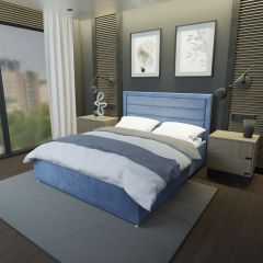 Кровать Тиана Решетка+ПМ (1400) *БЕЗ ДНА в Камышлове - kamyshlov.mebel24.online | фото