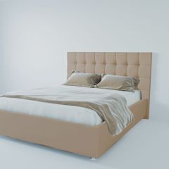 Кровать Венеция с ПМ 2000 (велюр светло-серый) в Камышлове - kamyshlov.mebel24.online | фото 2