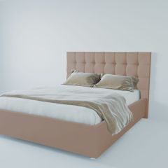 Кровать Венеция с ПМ 800 (велюр серый) в Камышлове - kamyshlov.mebel24.online | фото 2