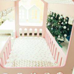 Кровать-домик без ящика 800*1600 (Розовый) в Камышлове - kamyshlov.mebel24.online | фото 3