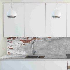 Кухонный фартук со столешницей (А-01) в едином стиле (3050 мм) в Камышлове - kamyshlov.mebel24.online | фото