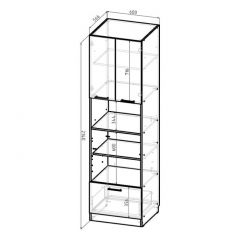 Кухонный гарнитур Адажио мега прайм 1500 х 2700 мм в Камышлове - kamyshlov.mebel24.online | фото 11