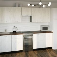 Кухонный гарнитур Лоретта мега 2500 мм в Камышлове - kamyshlov.mebel24.online | фото