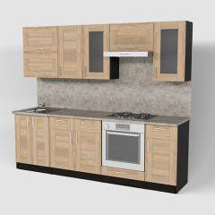 Кухонный гарнитур Ника базис 2400 в Камышлове - kamyshlov.mebel24.online | фото 2
