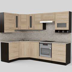 Кухонный гарнитур Ника гранд оптима 1500*2600 в Камышлове - kamyshlov.mebel24.online | фото 2