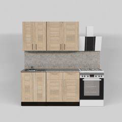 Кухонный гарнитур Ника медиум 1400 в Камышлове - kamyshlov.mebel24.online | фото 3
