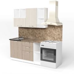 Кухонный гарнитур Ольга медиум 3 1400 мм в Камышлове - kamyshlov.mebel24.online | фото 3