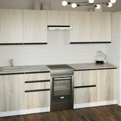 Кухонный гарнитур Паола мега 2500 мм в Камышлове - kamyshlov.mebel24.online | фото